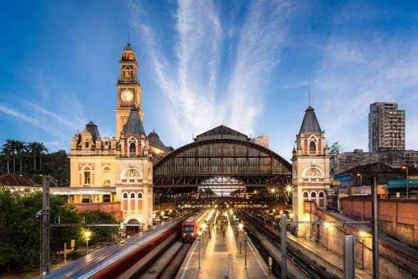 Estação da Luz em São Paulo