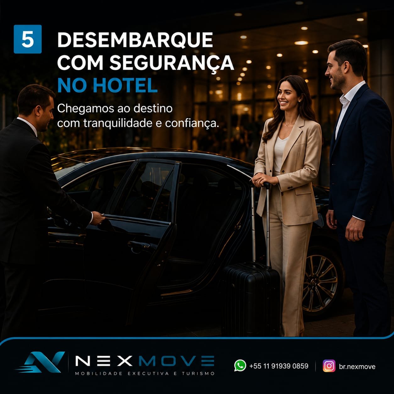 Desembarque seguro com a NEXMOVE